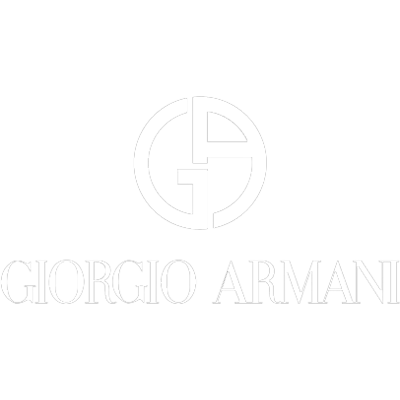 Logo Giorgio armani, partenaire de notre agence de communication